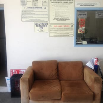 Richmond Smog Service - Nice couch to sit and wait - Smog Check Stations Near Me - San Francisco, California Richmond Smog Service - Nice couch to sit and wait - Smog Check Stations Near Me - San Francisco, California