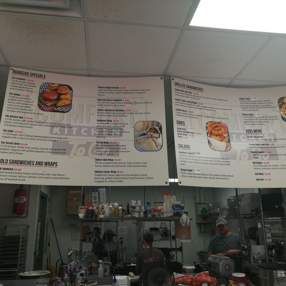 Comfort Kitchen To Go - Part of the menu - Desserts Near Me - Brock, Texas Comfort Kitchen To Go - Part of the menu - Desserts Near Me - Brock, Texas