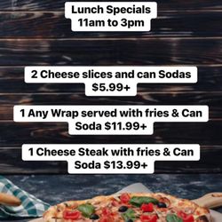 Tony Bella Pizza & Pasta - Lunch Specials at 11am -3pm
