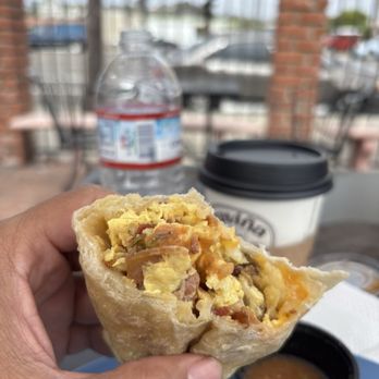 Nikki's Cafe - Bacon Breakfast Burrito - Donuts Near Me - Capistrano Beach, California
