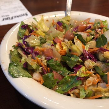 Stonefire Grill - Brea - Chopped Salad over dressed with balsamic vinegar. - Barbeque Near Me - Brea, California