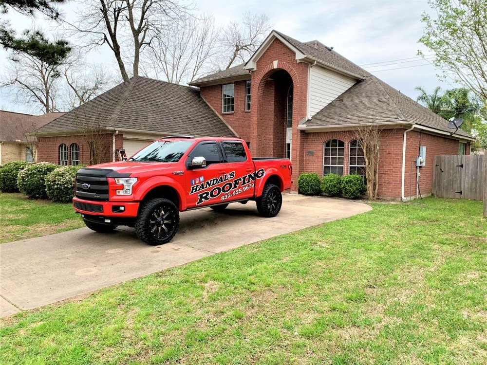Slide of Handal’s Roofing