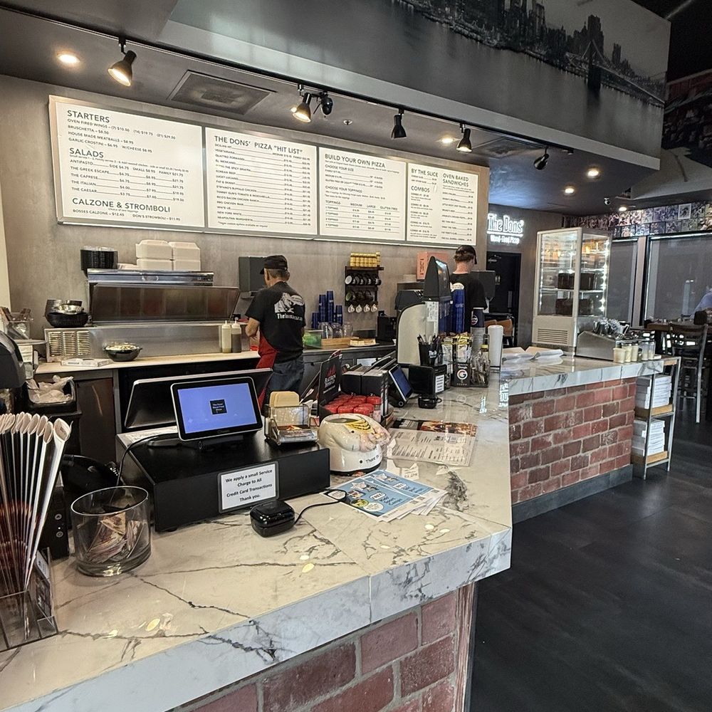 The Dons' Wood-Fired Pizza - Counter - Pizza Near Me - Sterling, Virginia