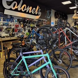 Colonels Bicycles - Inside the shop.