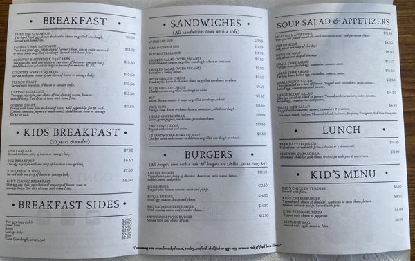 Menu photo 1 Olde Towne Cafe & Inn Pataskala, OH Menu photo 1 Olde Towne Cafe & Inn Pataskala, OH