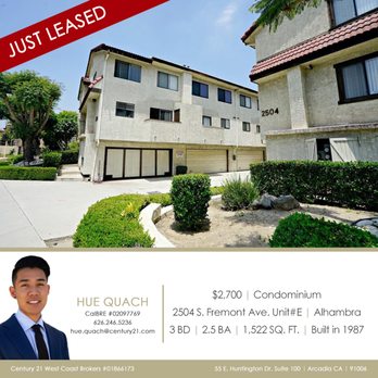 Hue Quach - Century 21 - Real Estate Agents Near Me - Arcadia, California Hue Quach - Century 21 - Real Estate Agents Near Me - Arcadia, California