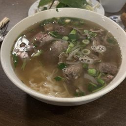 Steak and brisket pho Steak and brisket pho