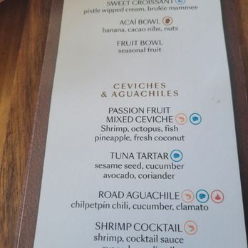 Secrets Impression Moxché - Menu - Hotels Near Me - Playa del Carmen, ROO