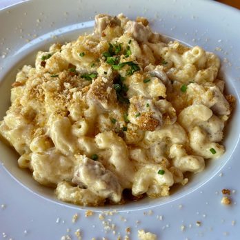 Jealous Monk - Bavarian Mac n cheese - Beer Gardens Near Me - Mystic, Connecticut Jealous Monk - Bavarian Mac n cheese - Beer Gardens Near Me - Mystic, Connecticut