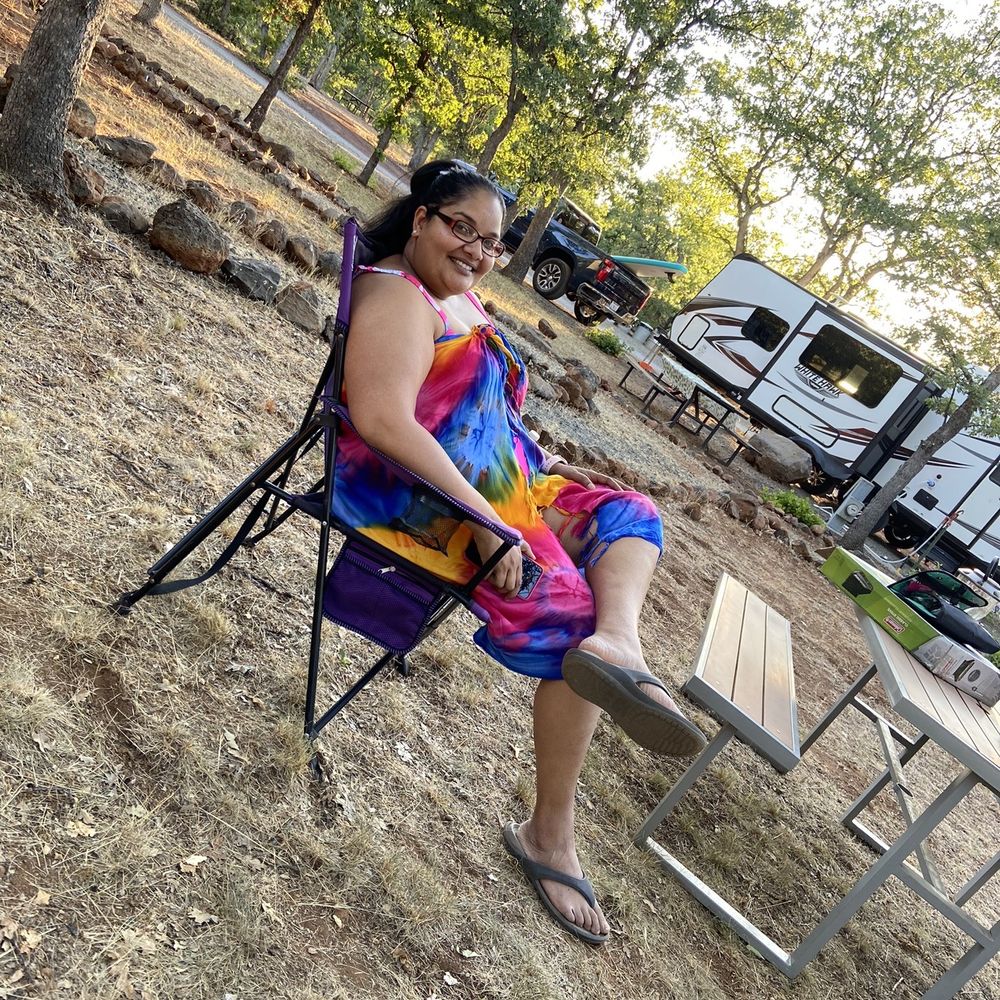 Lassen RV Resort - Chillin on our campsite - RV Parks Near Me - McArthur, California Lassen RV Resort - Chillin on our campsite - RV Parks Near Me - McArthur, California
