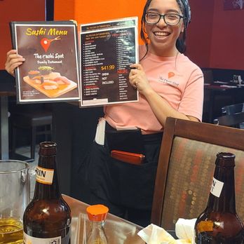 Sushi Spot - Lesly was a great server and very fun. - Sushi Bars Near Me - Bullhead City, Arizona Sushi Spot - Lesly was a great server and very fun. - Sushi Bars Near Me - Bullhead City, Arizona