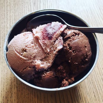 Van Leeuwen - Small: 1/2 vegan rose w/ cherry and cardamom cake (special), 1/2 vegan dark chocolate. $5.75 (NYS tax already included in prices there.) - Coffee & Tea Near Me - Brooklyn, New York Van Leeuwen - Small: 1/2 vegan rose w/ cherry and cardamom cake (special), 1/2 vegan dark chocolate. $5.75 (NYS tax already included in prices there.) - Coffee & Tea Near Me - Brooklyn, New York