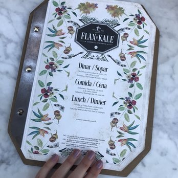 Flax & Kale - Spanish Near Me - Barcelona, B