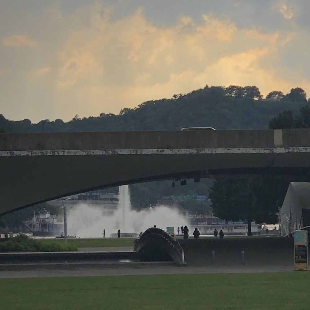 Point State Park - The fountain under the bridge - Parks Near Me - Pittsburgh, Pennsylvania Point State Park - The fountain under the bridge - Parks Near Me - Pittsburgh, Pennsylvania