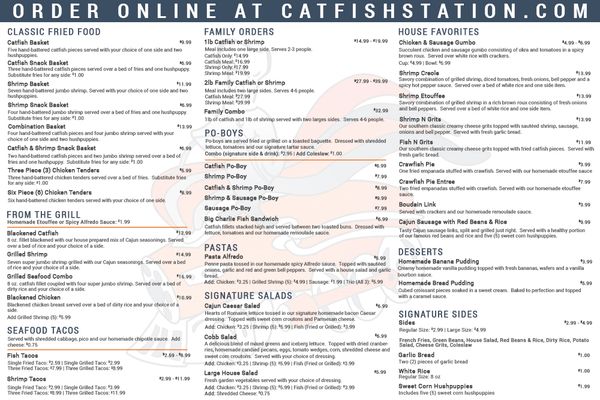Menu photo 6 Catfish Station Cypress, TX