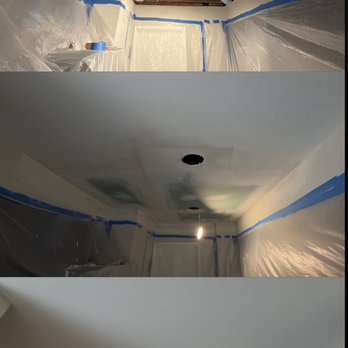 Liberty Painting - Drywall repair on on ceiling. - Painters Near Me - Arlington, Virginia Liberty Painting - Drywall repair on on ceiling. - Painters Near Me - Arlington, Virginia