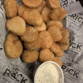 The Brick - Fried Pickles & delicious Ranch - Bars Near Me - Milledgeville, Georgia The Brick - Fried Pickles & delicious Ranch - Bars Near Me - Milledgeville, Georgia