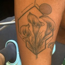 Great Lakes Tattoo - Calla lily tattoo done by Brandon