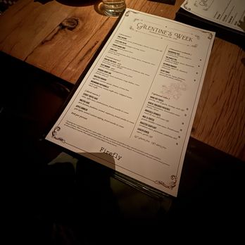 Firefly - Menu - New American Near Me - Studio City, California Firefly - Menu - New American Near Me - Studio City, California