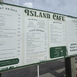 Full menu