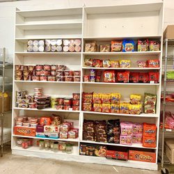 Osan market - Ramen & noodles section