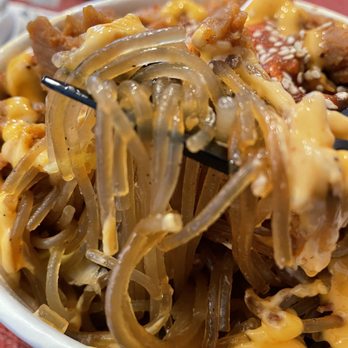 Cupbop - The noddles they add is japchae! Yum! - Barbeque Near Me - Arvada, Colorado