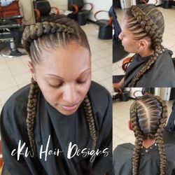 CKW Hair Designs - Feed In Stitch Braids