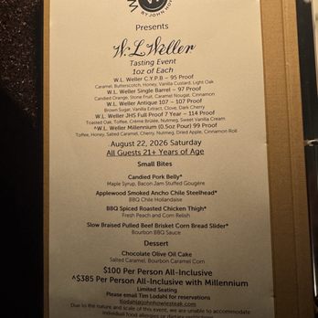 Whiskey by John Howie - Weller Tasting Event - Whiskey Bars Near Me - Bellevue, Washington Whiskey by John Howie - Weller Tasting Event - Whiskey Bars Near Me - Bellevue, Washington