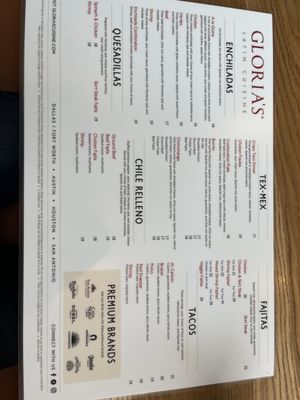 Menu photo 2 Gloria's Latin Cuisine Shenandoah, TX Menu photo 2 Gloria's Latin Cuisine Shenandoah, TX