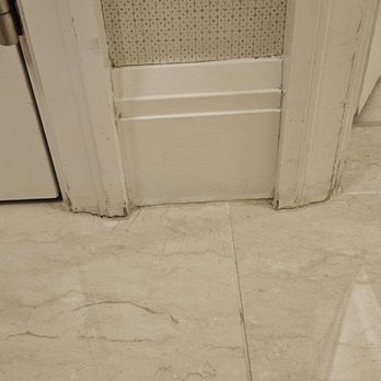 Caesars Palace - Cracking at the floor. Other spots were that way. - Hotels Near Me - Las Vegas, Nevada