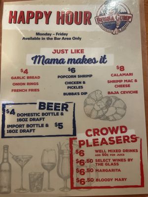 Menu photo 7 Bubba Gump Shrimp Laughlin, NV
