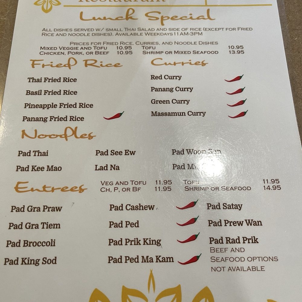 Menu Menu