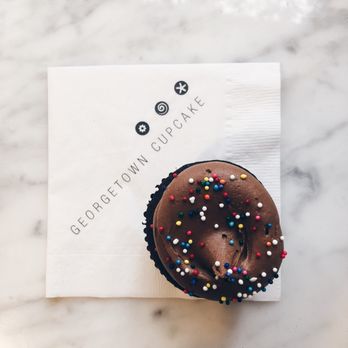 Georgetown Cupcake - Double Milk Chocolate Birthday - Bakeries Near Me - Bethesda, Maryland