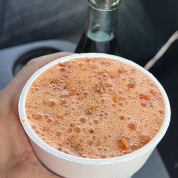 Mariscos El Tiburon - Clamato preparado - Food Trucks Near Me - Stockton, California Mariscos El Tiburon - Clamato preparado - Food Trucks Near Me - Stockton, California