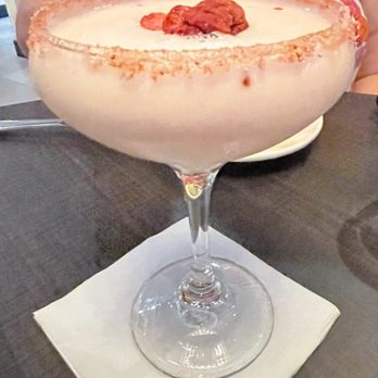 Oceana - Fresas con Crema Margarita ($14). This could also be a dessert item. - Seafood Near Me - Rancho Mirage, California Oceana - Fresas con Crema Margarita ($14). This could also be a dessert item. - Seafood Near Me - Rancho Mirage, California