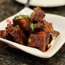 Shanghainese sweet and sour pork rib appetizer