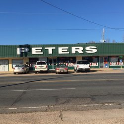 Peters Grocery & Liquor - The neon-lit nighttime front exterior of this store can be seen in the film, Mr. Brooks. The scene involves Kevin Costner and Dane Cook.