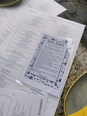 Menu photo 1 GRANVILLE Pasadena, CA