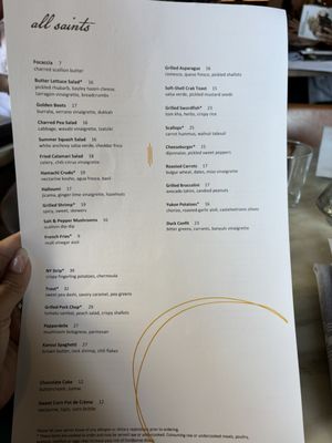 Menu photo 3 All Saints Minneapolis, MN Menu photo 3 All Saints Minneapolis, MN