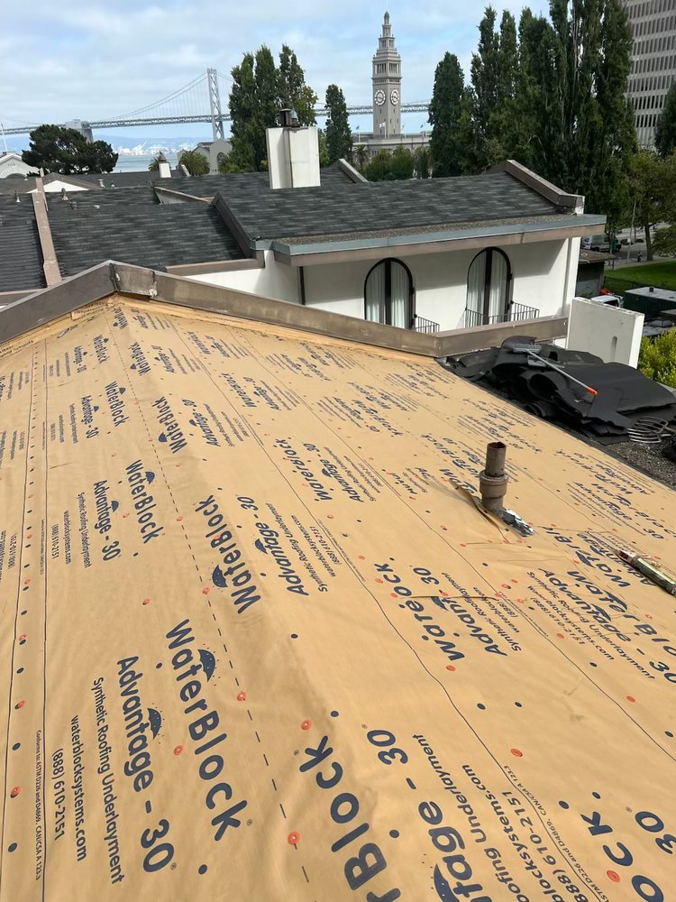 Slide of Rooftop Roofing