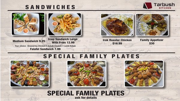 Menu photo 4 Tarbush Kitchen Boise, ID