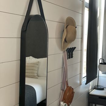 Auto Camp - Joshua Tree - Cute bedroom mirror & hanging hooks for your knickknacks - Campgrounds Near Me - Joshua Tree, California