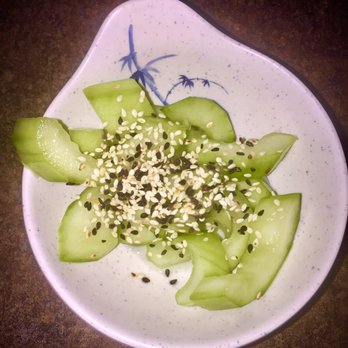Sushi Sakura - Cucumber salad came with our order. So yummy and fresh. Cucumber was still crunchy - Sushi Bars Near Me - Longview, Washington Sushi Sakura - Cucumber salad came with our order. So yummy and fresh. Cucumber was still crunchy - Sushi Bars Near Me - Longview, Washington