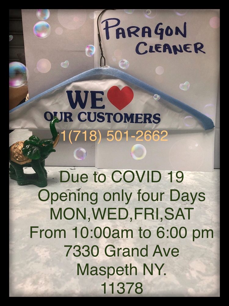 PARAGON CLEANERS Updated September 2024 7315 Grand Ave, Maspeth