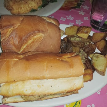 Mama Roomba - Cuban sandwich. Thick pieces of pork and lots of cheese. It was soooo good! - Caribbean Near Me - Bakersfield, California Mama Roomba - Cuban sandwich. Thick pieces of pork and lots of cheese. It was soooo good! - Caribbean Near Me - Bakersfield, California