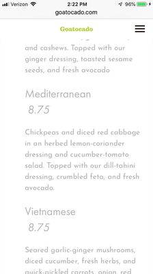 Menu photo 2 Goatocado Richmond, VA Menu photo 2 Goatocado Richmond, VA