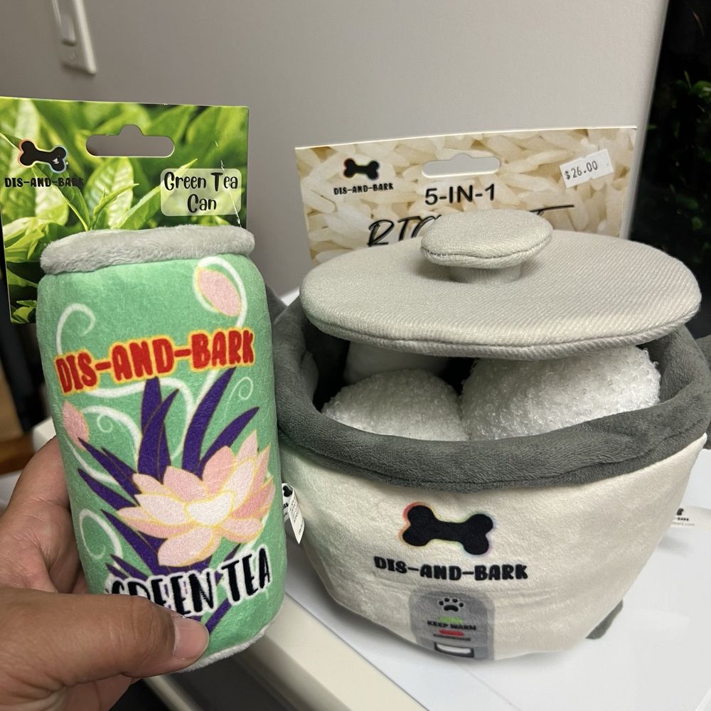Dis-and-Bark - Green Tea Juice Can and Rice Pot - Pet Stores Near Me - Aiea, Hawaii Dis-and-Bark - Green Tea Juice Can and Rice Pot - Pet Stores Near Me - Aiea, Hawaii
