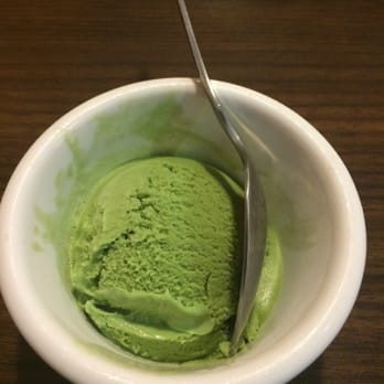 O' Sushi - Complimentary green tea ice cream - Sushi Bars Near Me - Newark, California