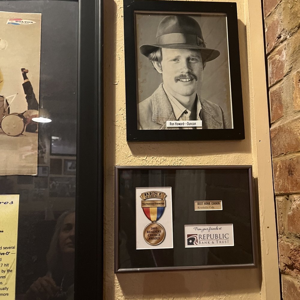 Kendall's Restaurant - a picture of a man in a fedora - American Near Me - Noble, Oklahoma