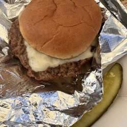Heidi's Ugly Cakes & Sandwich Shop - Swiss cheese burger